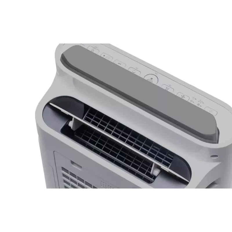 Purificador de aire Sharp UA-HD50E-L — cobertura 38 m², 306 m³/h, 55 dB, 54 W, gris, 7,9 kg
