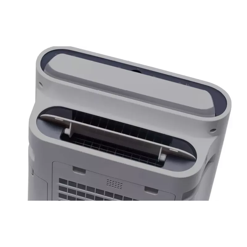 Purificador de aire Sharp UA-HD40E-L para estancias de hasta 26 m², 216 m³/h, 47 dB, 25 W, gris, 7,9 kg