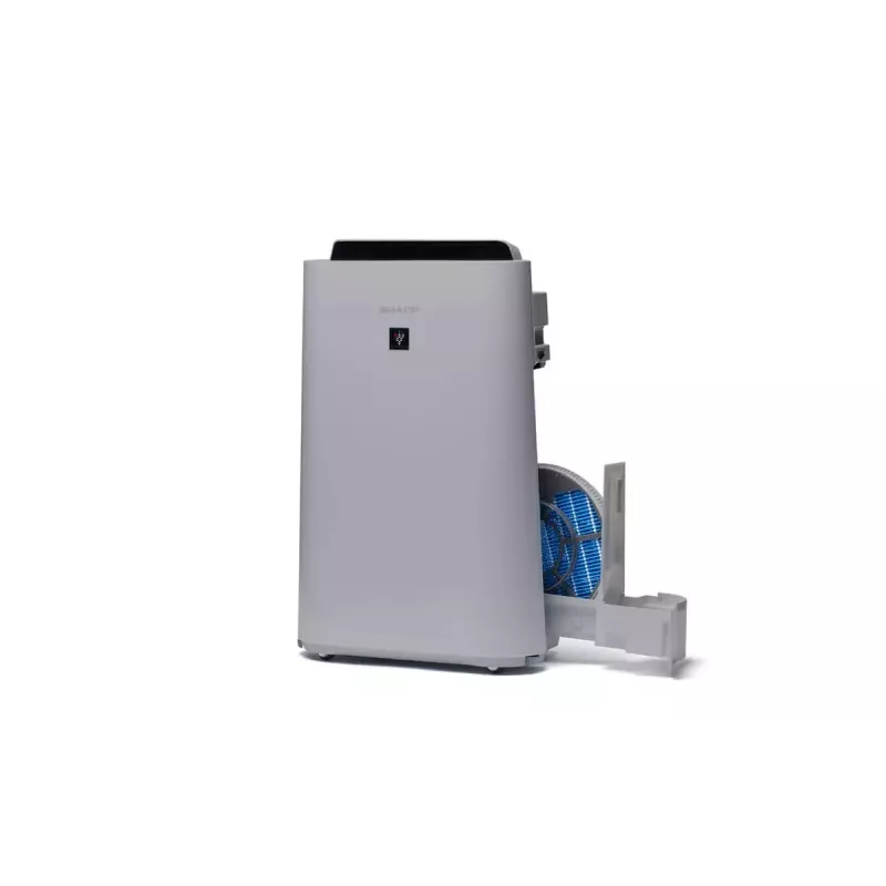 Purificador de aire Sharp UA-HD40E-L para estancias de hasta 26 m², 216 m³/h, 47 dB, 25 W, gris, 7,9 kg