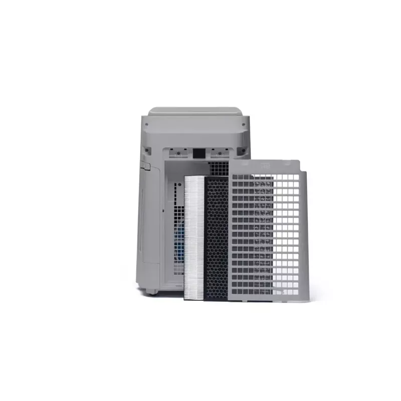 Purificador de aire Sharp UA-HD40E-L para estancias de hasta 26 m², 216 m³/h, 47 dB, 25 W, gris, 7,9 kg