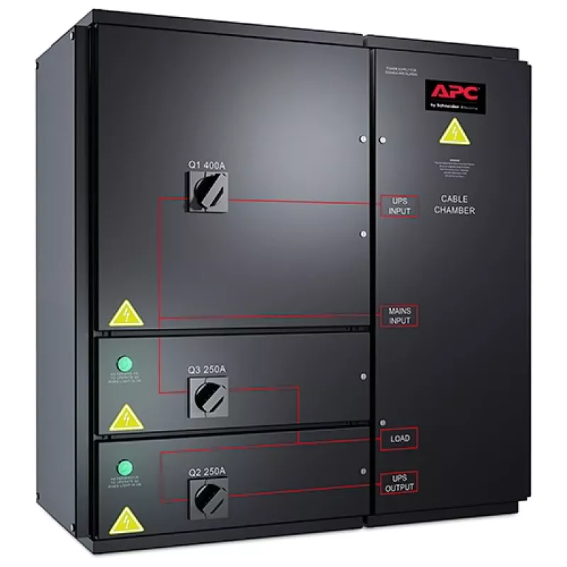 APC SYMMETRA PX 96/160KW PANEL DE BYPASS DE MANTENIMIENTO PARA MONTAJE EN PARED, 400V