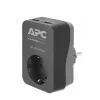 APC PME1WU2B-GR protector contra sobretensiones negro, gris 1 salida AC 230 V