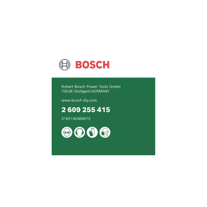 Bosch 2 609 255 415 broca 1 ud.
