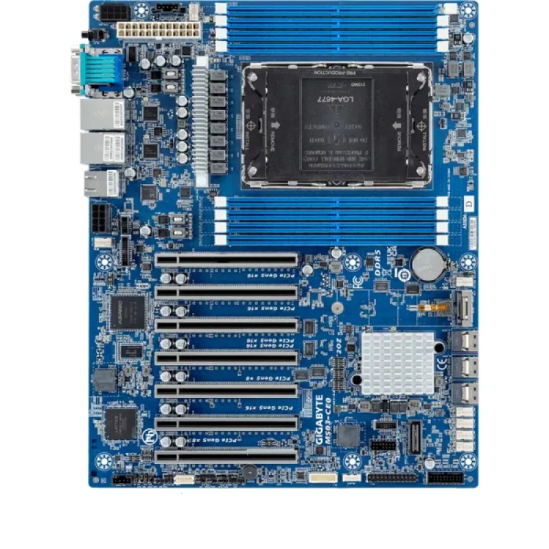 GIGABYTE MS03-CE0 placa base Intel C741 LGA 4677 (Socket E) ATX