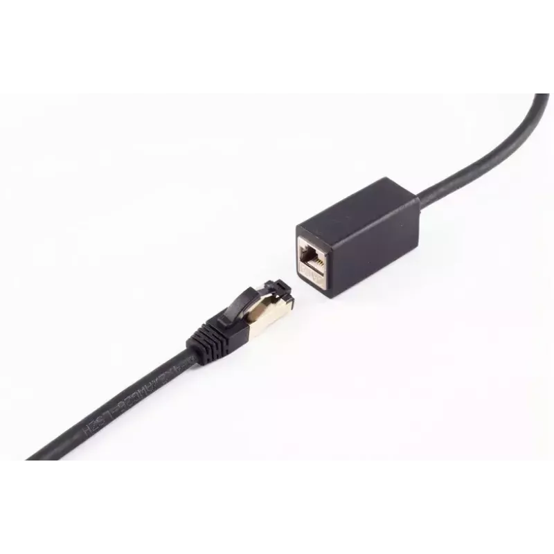 Cable de red ShiverPeaks BS08-44055 5m Cat8.1 F/FTP Negro