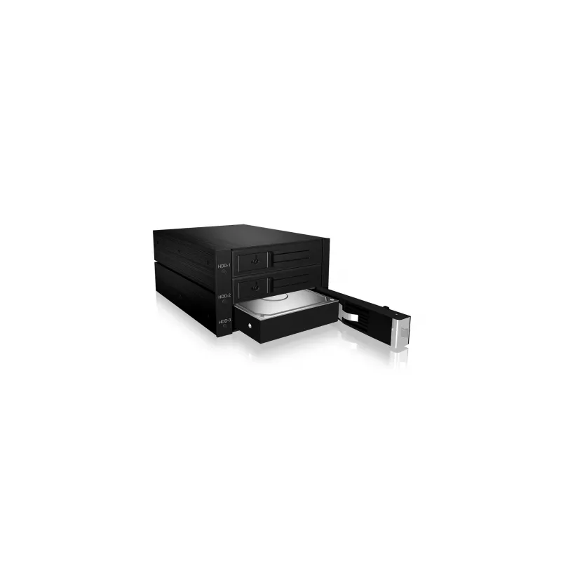 ICY BOX ICY BOX IB-563SSK - caja para unidades de almacenamiento con ventilador - 3.5 (8.9 cm)