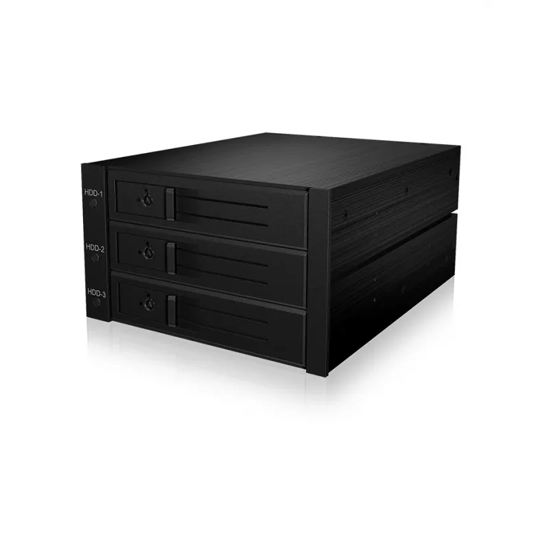ICY BOX ICY BOX IB-563SSK - caja para unidades de almacenamiento con ventilador - 3.5 (8.9 cm)
