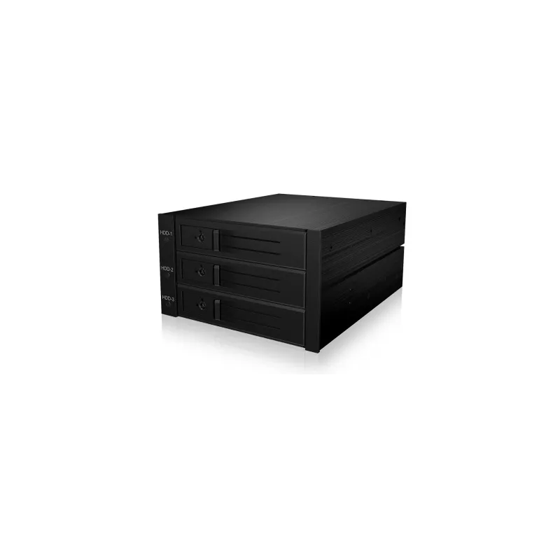 ICY BOX ICY BOX IB-563SSK - caja para unidades de almacenamiento con ventilador - 3.5 (8.9 cm)