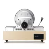 Tocadiscos de transmisión por correa Lenco LSA-071SI, totalmente automático, gris, Bluetooth, 3,5 mm, 10 W