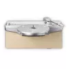 Tocadiscos de transmisión por correa Lenco LSA-071SI, totalmente automático, gris, Bluetooth, 3,5 mm, 10 W