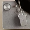 Tocadiscos de transmisión por correa Lenco LSA-071SI, totalmente automático, gris, Bluetooth, 3,5 mm, 10 W
