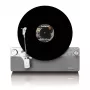 Tocadiscos de transmisión por correa Lenco LSA-071SI, totalmente automático, gris, Bluetooth, 3,5 mm, 10 W