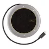 StarTech.com Base de acoplamiento con altavoz USB-C, altavoz de conferencia portátil mini y base de audio, USB-C a VGA/HDMI 4K, concentrador 2x USB-A, micrófono/altavoz, altavoz para Teams/Zoom/Softphone