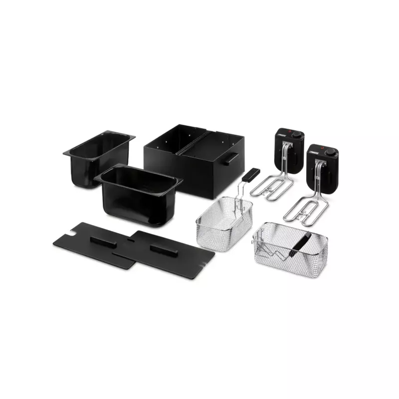 Freidora Princess 183028 Double Negro Fryer 6 L 3600 W