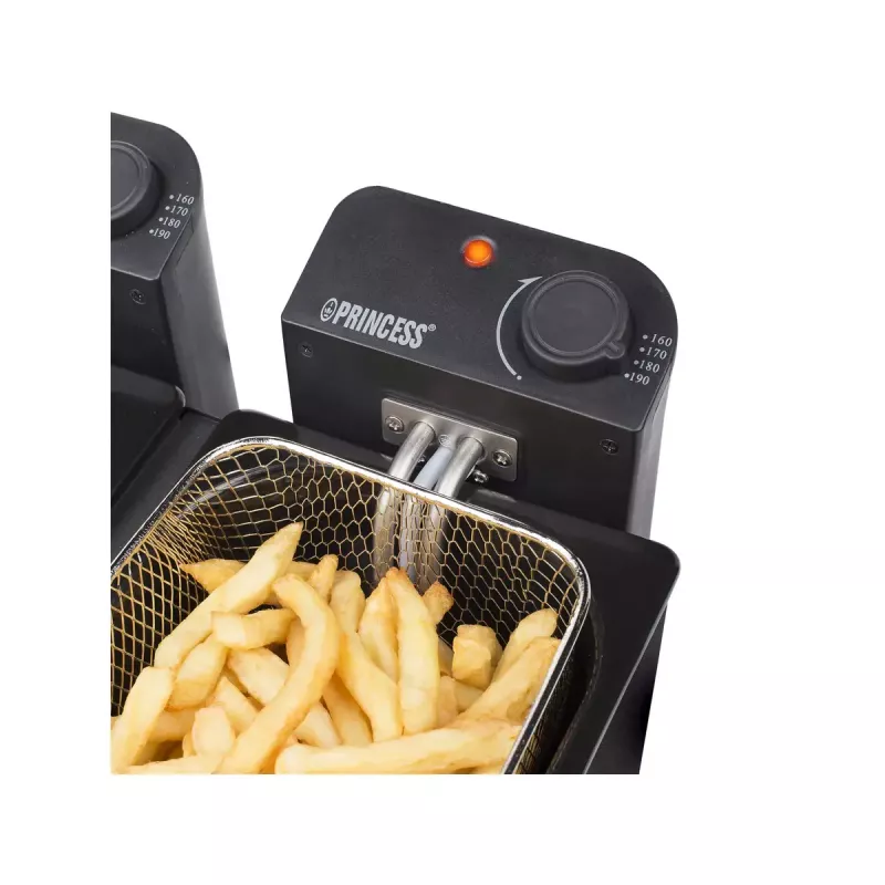 Freidora Princess 183028 Double Negro Fryer 6 L 3600 W