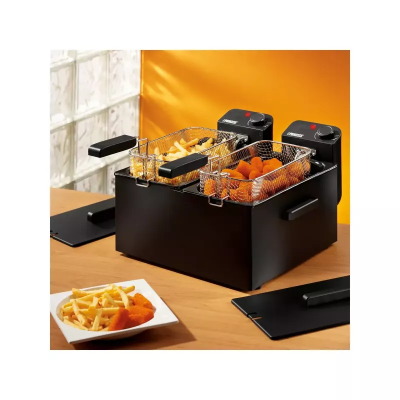 Freidora Princess 183028 Double Negro Fryer 6 L 3600 W