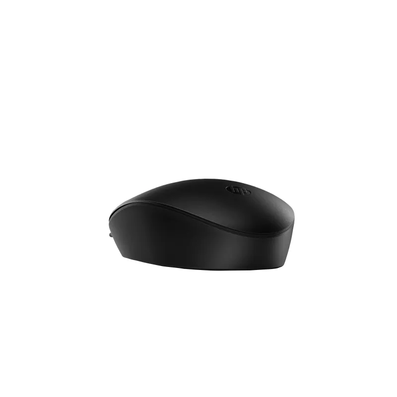 HP 128 LSR WRD Ratón (Bulk120), ambidiestro, láser, USB Type-A, Negro