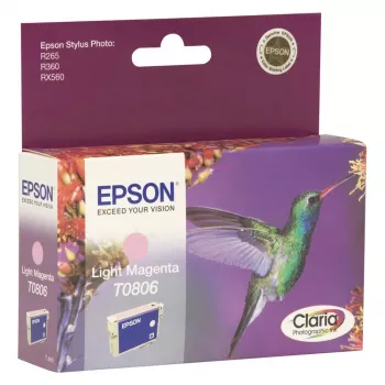 Epson Hummingbird envase individual magenta claro T0806 Claria Photographic Ink