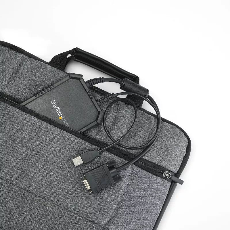 StarTech.com consola KVM de portátil a servidor con carcasa robusta