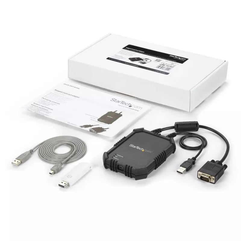 StarTech.com consola KVM de portátil a servidor con carcasa robusta
