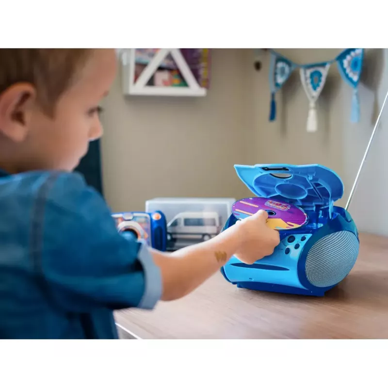 Radio portátil Lenco SCD-24BU Kids FM 4W 60dB