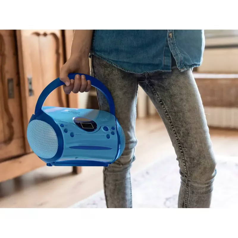 Radio portátil Lenco SCD-24BU Kids FM 4W 60dB