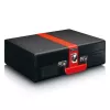 Tocadiscos de accionamiento por correa Lenco TT-110 negro rojo semiautomático