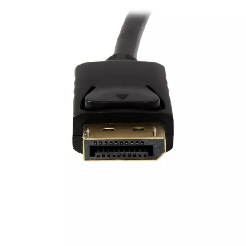StarTech.com Cable DisplayPort a VGA de 4,6 m – Cable adaptador activo DisplayPort a VGA – Vídeo 1080p – Cable de monitor DP a VGA – Convertidor DP 1.2 a VGA – Conector DP con bloqueo