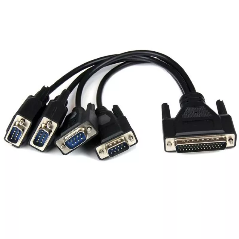 StarTech.com Tarjeta combo serie PCI Express PCIe de 4 puertos - 2 x RS232 2 x RS422 / RS485