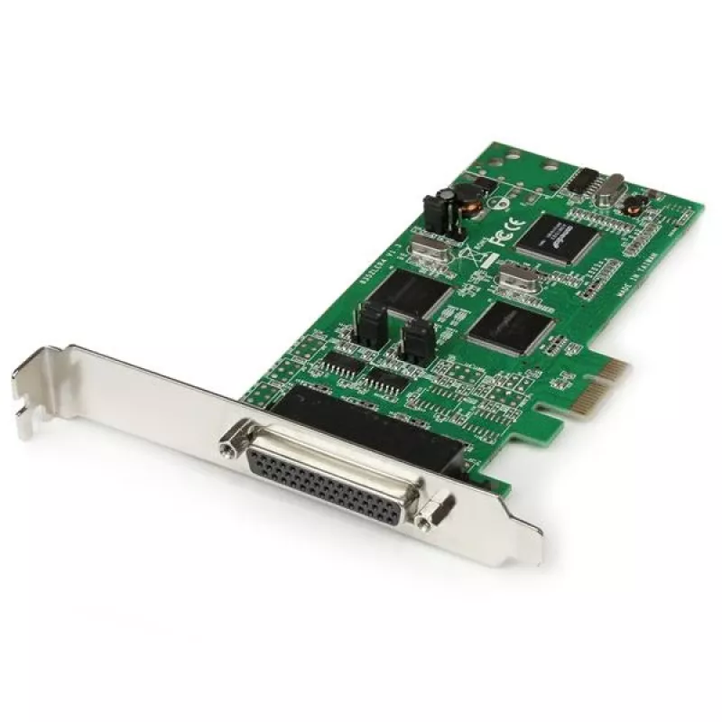 StarTech.com Tarjeta combo serie PCI Express PCIe de 4 puertos - 2 x RS232 2 x RS422 / RS485