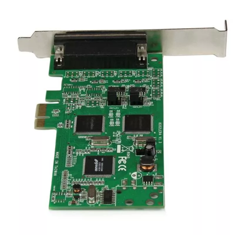 StarTech.com Tarjeta combo serie PCI Express PCIe de 4 puertos - 2 x RS232 2 x RS422 / RS485