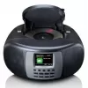 Radio portátil DAB+/FM Lenco SCD-860 con Bluetooth, reproductor de CD, pantalla TFT de 2,4 pulgadas, 2×2W, AUX, batería/red