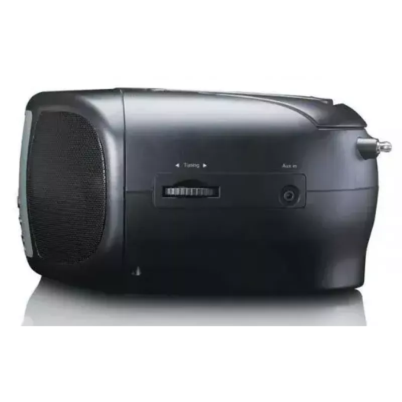 Radio portátil DAB+/FM Lenco SCD-860 con Bluetooth, reproductor de CD, pantalla TFT de 2,4 pulgadas, 2×2W, AUX, batería/red