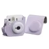 Funda corporal Cullmann RIO Fit 120 para Fujifilm Instax mini 12, lila, correa de hombro, 1 bolsillo exterior