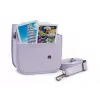 Funda corporal Cullmann RIO Fit 120 para Fujifilm Instax mini 12, lila, correa de hombro, 1 bolsillo exterior