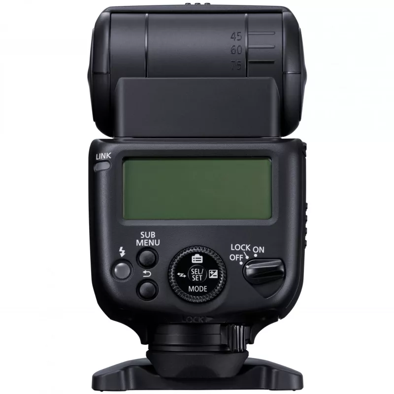 Flash para videocámara Canon Speedlite EL-10 Negro pila AA 287 g