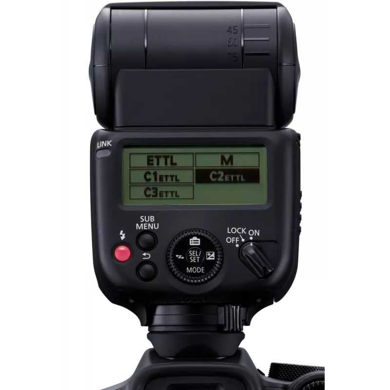 Flash para videocámara Canon Speedlite EL-10 Negro pila AA 287 g