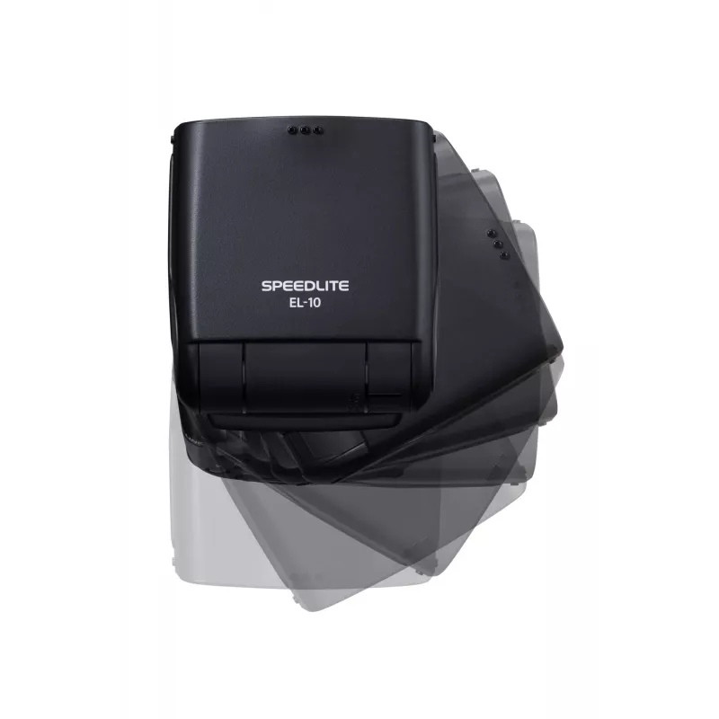 Flash para videocámara Canon Speedlite EL-10 Negro pila AA 287 g