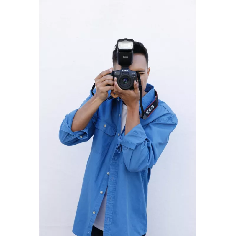 Flash para videocámara Canon Speedlite EL-10 Negro pila AA 287 g