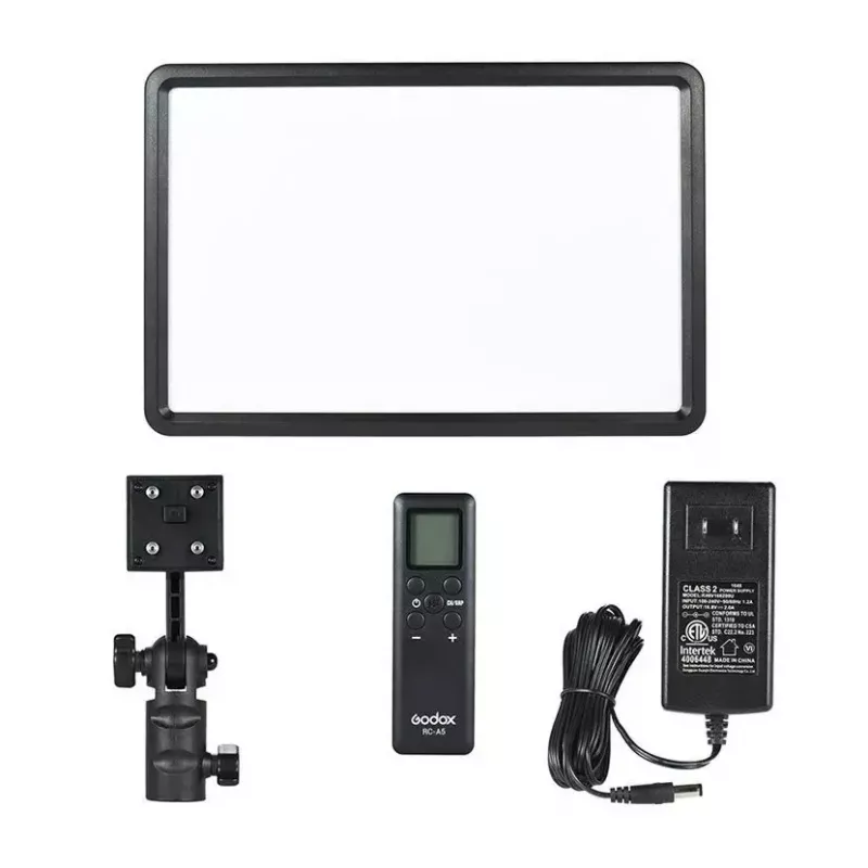 Luz LED Godox LEDP260C 30 W negro blanco