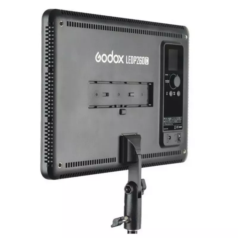 Luz LED Godox LEDP260C 30 W negro blanco