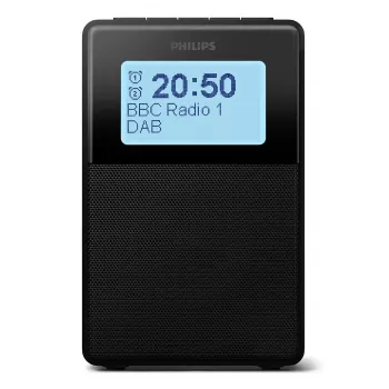 Despertador digital Philips TAR5100/10 negro 12/24h LCD Bluetooth