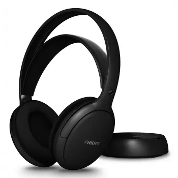 Auriculares/headset Philips SHC5200M2/12 inalámbricos de diadema para TV USB Type-C negros