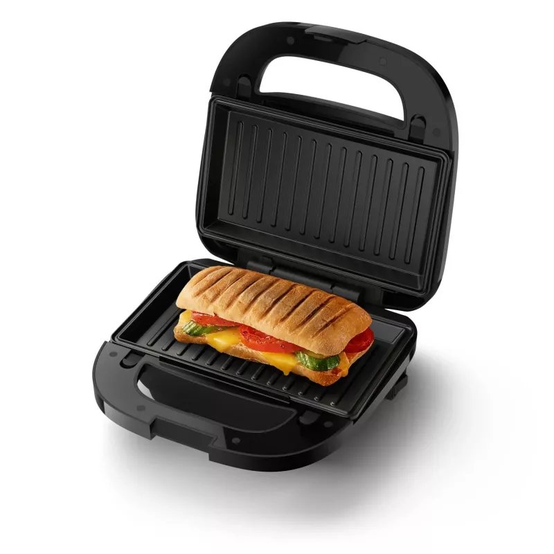 Sandwichera Philips 5000 series HD2350/80, Fenol-Formaldehído (PF), 0,75 m, 750 W, 220-240 V, 50-60 Hz, 236 mm