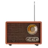 Radio portátil Adler AD 1171 – AM/FM, 10 W RMS, Bluetooth, antena externa, bronce, 290×200×172 mm