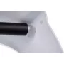 Elevador de inodoro con reposabrazos ActionMed NT200AM — blanco, ancho 560 mm, peso máximo del usuario 136 kg, bloqueable, altura regulable asistida