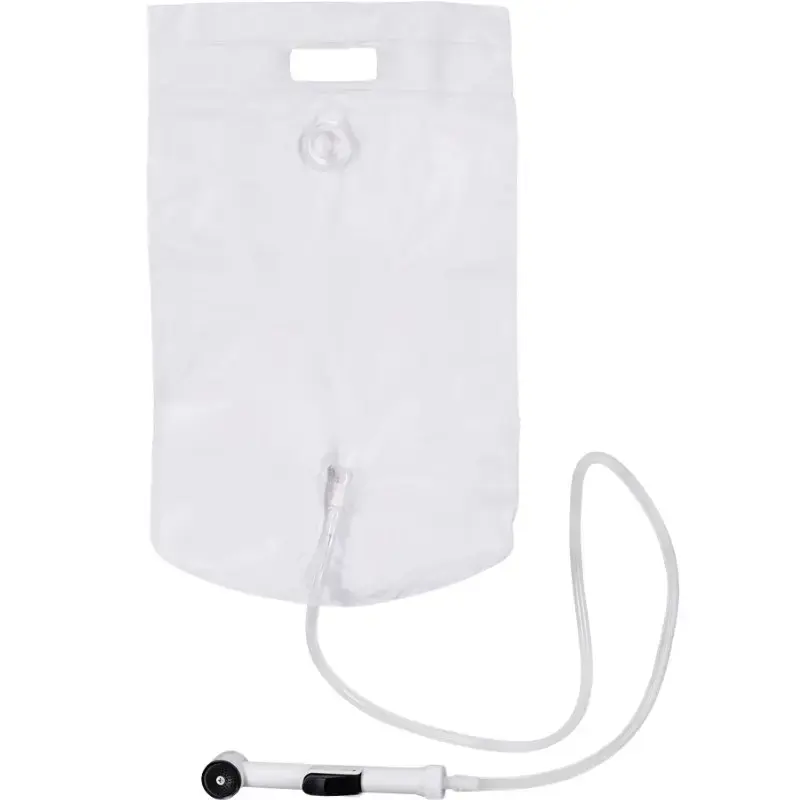 Palangana inflable de lavado ActionMed PM200AM — recipiente de higiene rectangular portátil, blanco, bomba y manguera incluidas