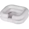Palangana inflable de lavado ActionMed PM200AM — recipiente de higiene rectangular portátil, blanco, bomba y manguera incluidas