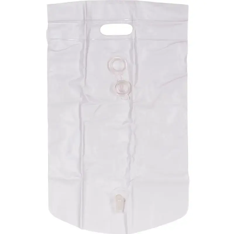 Palangana inflable de lavado ActionMed PM200AM — recipiente de higiene rectangular portátil, blanco, bomba y manguera incluidas