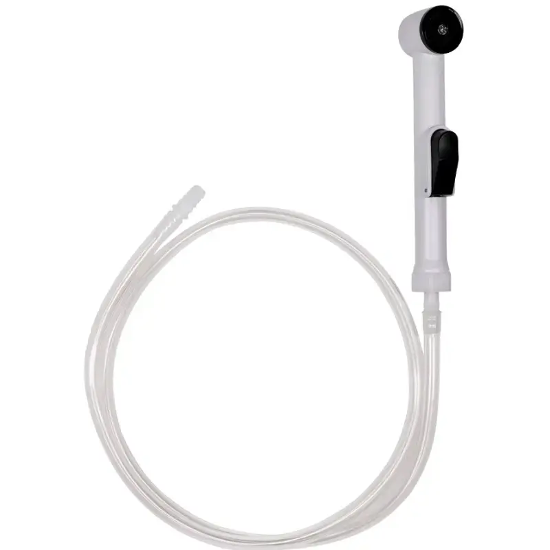 Palangana inflable de lavado ActionMed PM200AM — recipiente de higiene rectangular portátil, blanco, bomba y manguera incluidas